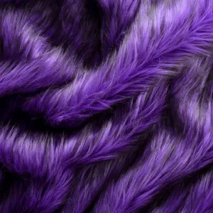 Add A Touch Of Royalty To Your Look With This Regal Purple Faux Fur. Wallpaper
