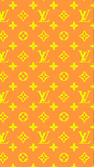 Add An Elegant Touch To Any Room With A Louis Vuitton Inspired Pattern. Wallpaper