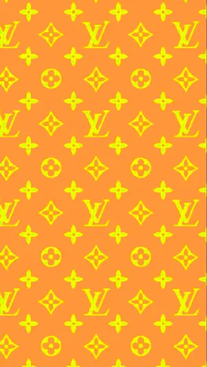 Add An Elegant Touch To Any Room With A Louis Vuitton Inspired Pattern. Wallpaper