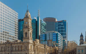 Adelaide Architecture Contrast Wallpaper