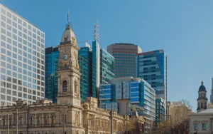 Adelaide Architecture Contrast Wallpaper