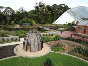 Adelaide Botanic Garden Bicentennial Conservatory Wallpaper