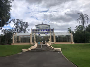 Adelaide Botanic Garden Palm House Wallpaper