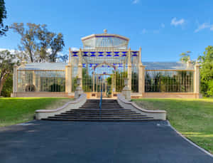 Adelaide Botanic Garden Palm House Wallpaper