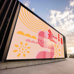 Adelaide Festival Centre Artistic Wall Mural Wallpaper