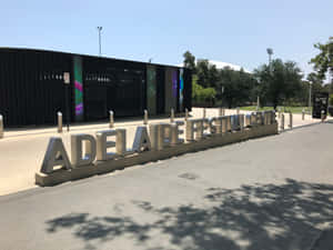 Adelaide Festival Centre Entrance Signage Wallpaper