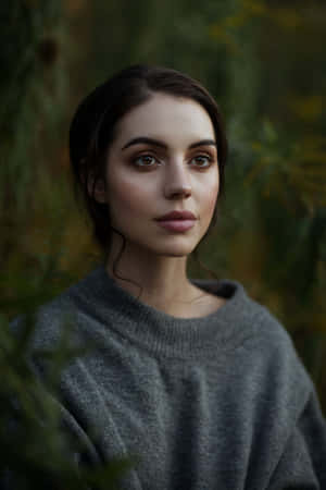 Adelaide Kane Autumn Portrait Wallpaper