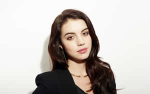 Adelaide Kane Portrait Black Blazer Wallpaper