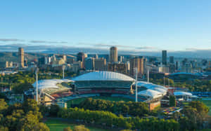 Adelaide Oval Aerial View Wallpaper