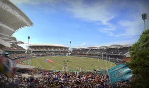 Adelaide Oval Crowded Event Day Wallpaper