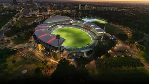 Adelaide Oval Twilight Aerial View.jpg Wallpaper