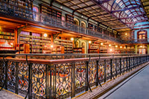 Adelaide State Library Interior Wallpaper