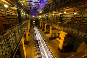 Adelaide State Library Interior View Wallpaper