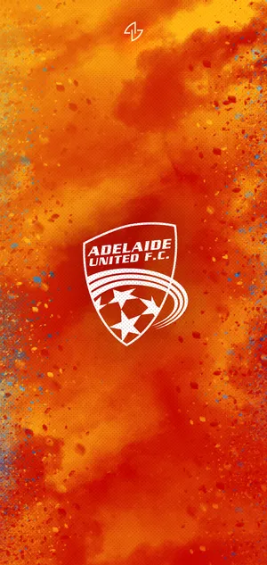 Adelaide United Players Celebrating A Goal Wallpaper