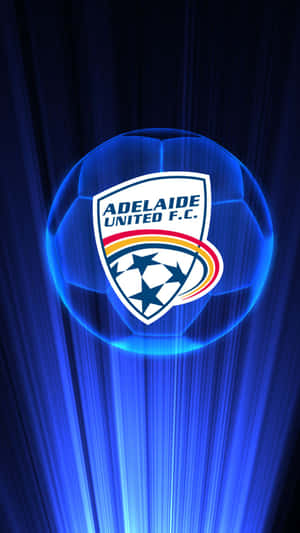 Adelaide United Players Celebrating A Goal Wallpaper