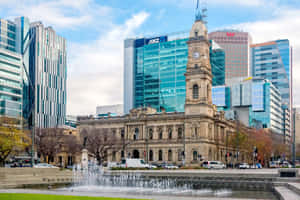 Adelaide Victoria Square Architecture Wallpaper