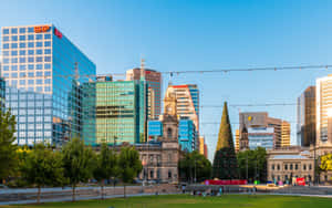 Adelaide Victoria Square Christmas Season Wallpaper