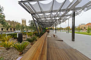 Adelaide Victoria Square Urban Design Wallpaper