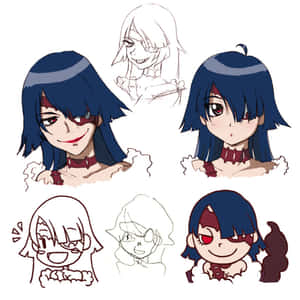 Adiane The Elegant From Gurren Lagann Anime Series Wallpaper