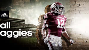 Adidas All Aggies Texas Am Poster Wallpaper
