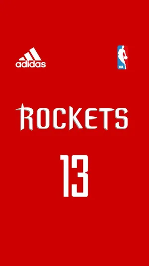 Adidas Rockets13 N B A Jersey Design Wallpaper