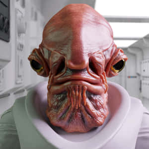 Admiral Ackbar Taking Command Wallpaper