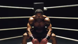 Adonis Creed Boxing Ring Intensity Wallpaper
