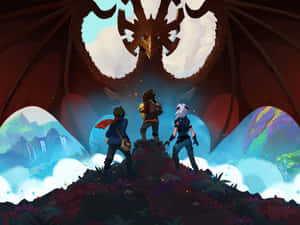 Adopt The Dragon Prince To Experience The Magical Story. Wallpaper