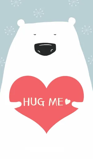 Adorable And Cute Kawaii Bear Wallpaper Wallpaper