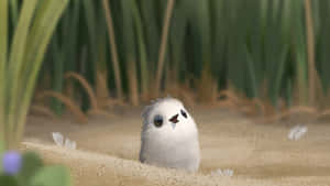 Adorable_ Animated_ Bird_ In_ Nature.jpg Wallpaper