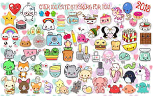 Adorable Assortment Of Cute Stickers Wallpaper