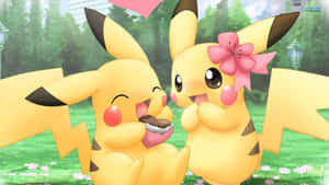 Adorable Baby Pikachu Wallpaper