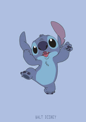 “adorable Baby Stitch From The Hit Disney Movie Lilo & Stitch!” Wallpaper