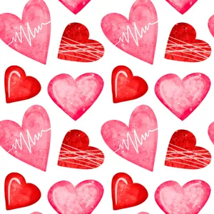 Adorable Collection Of Colorful Love Hearts Wallpaper