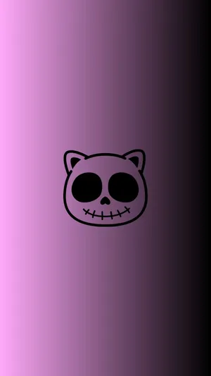 Adorable Cute Emo Girl With Pink Hair Wallpaper