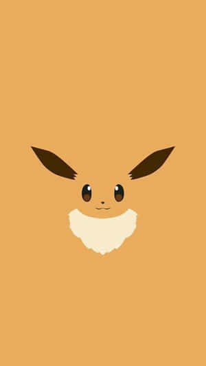 Adorable Eevee Looking Up Pleading For Attention Wallpaper