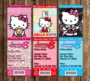 Adorable Hello Kitty Birthday Celebration Wallpaper