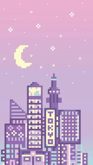 Adorable Kawaii Art With Cute Characters And Colorful Background Wallpaper