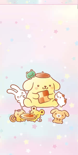 Adorable Kawaii Characters Collection Wallpaper