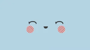 Adorable Kawaii Emoticon Wallpaper Wallpaper