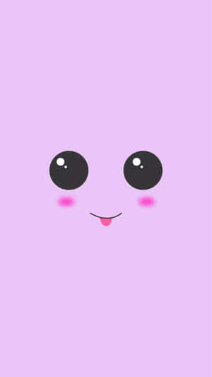 Adorable Kawaii Emoticon Wallpaper Wallpaper