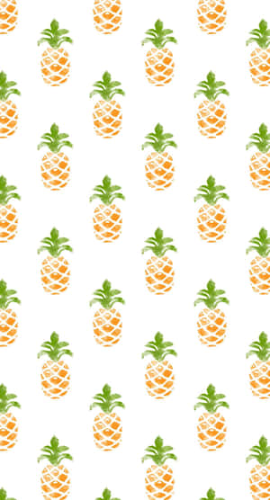 Adorable Kawaii Fruit Gang Wallpaper