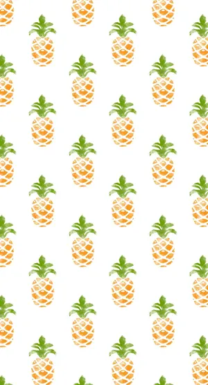 Adorable Kawaii Fruit Gang Wallpaper