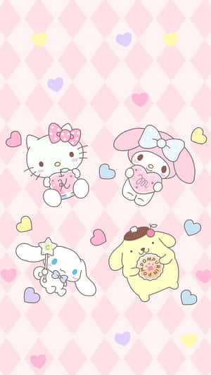 Adorable Kawaii Hello Kitty Wallpaper Wallpaper