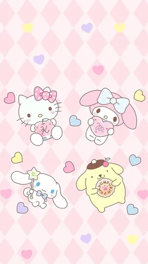 Adorable Kawaii Hello Kitty Wallpaper Wallpaper
