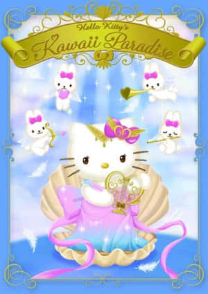 Adorable Kawaii Japanese Characters Gathered Together In Harmony Wallpaper