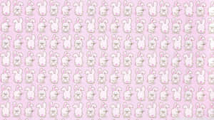 Adorable Kawaii Pink Aesthetic Desktop Wallpaper Wallpaper