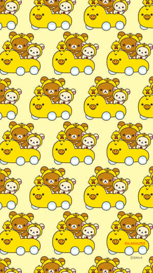 Adorable Kawaii Rilakkuma Wallpaper