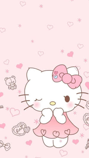 Adorable Kitty White Wallpaper Wallpaper