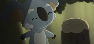 Adorable Komala Enjoying A Peaceful Slumber Wallpaper
